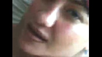 Georgian woman gives a blowjob to her husband and swallows cum