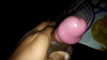 Estonian guy showed how his dick shoots cum during orgasm