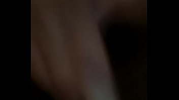 Excited Estonian woman masturbates cunt with her hand in the semi-darkness